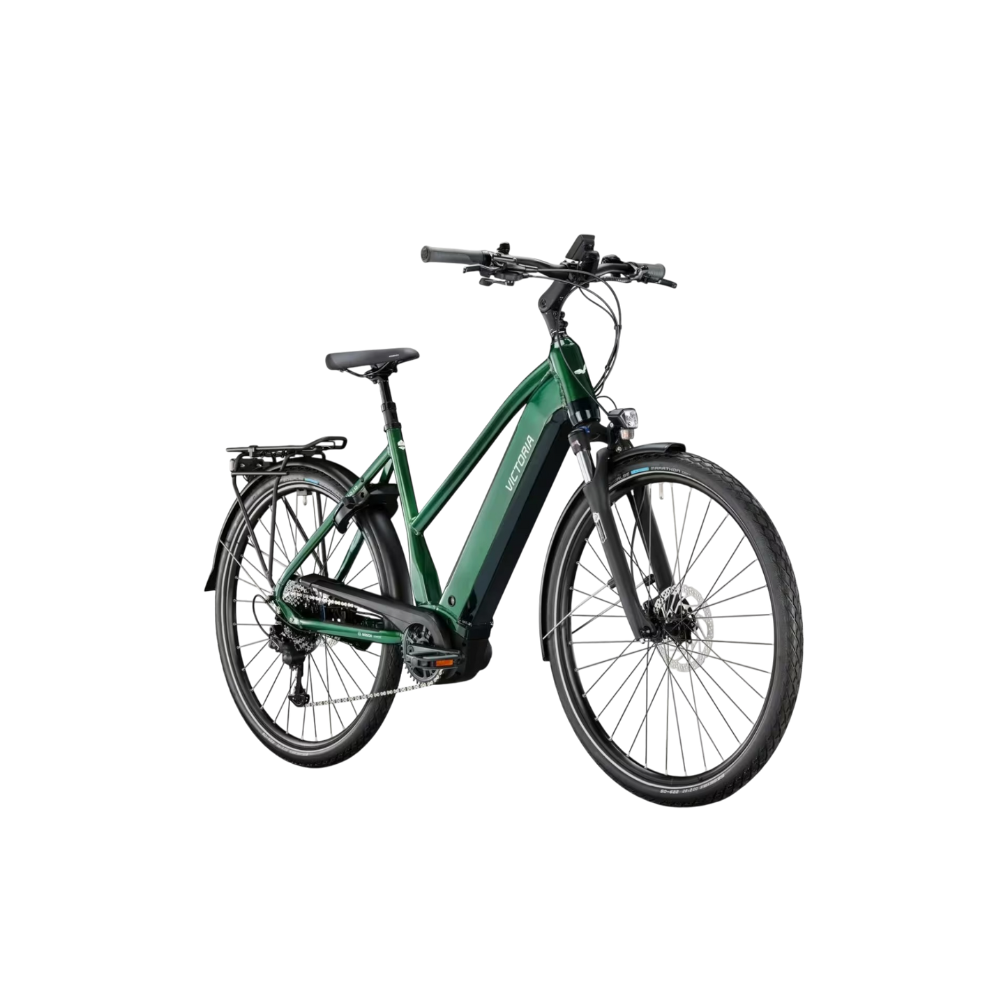 VICTORIA Elektro Trekking Fahrrad TRESALO 12 Tiefeinstieg 28" Bosch Performance Line Smartes System 1x9 Shimano Cues