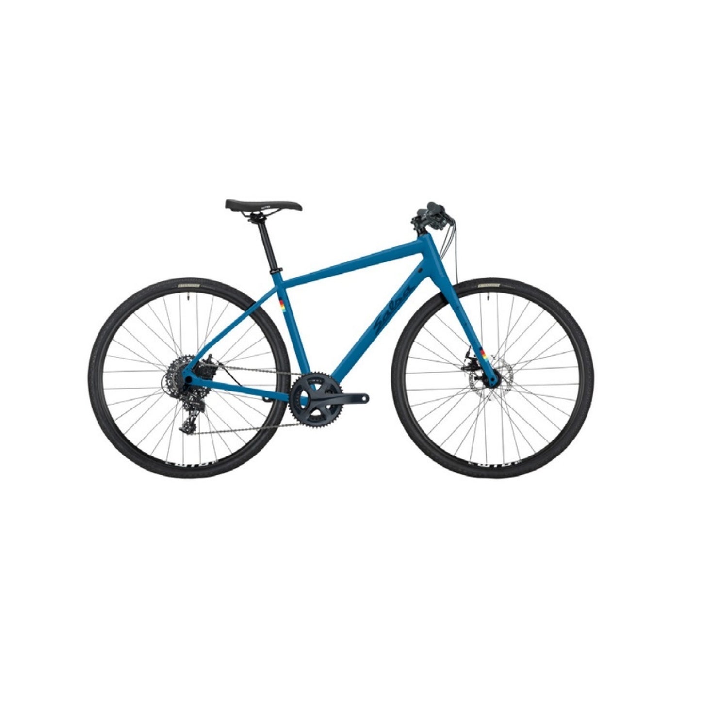 Salsa Journeyer Flatbar Altus Komplettrad, 700C, blue