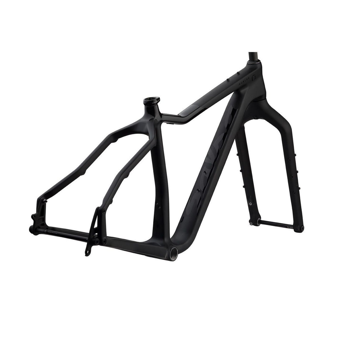 Salsa Mukluk Carbon Rahmenkit, 26", black/grey