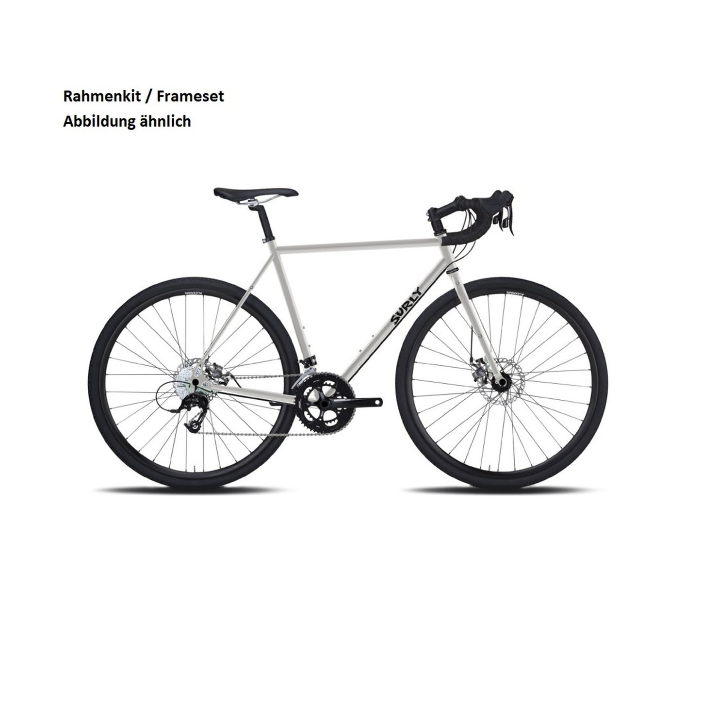 Surly Preamble All-Road Rahmenkit, 650B, thorfrost white