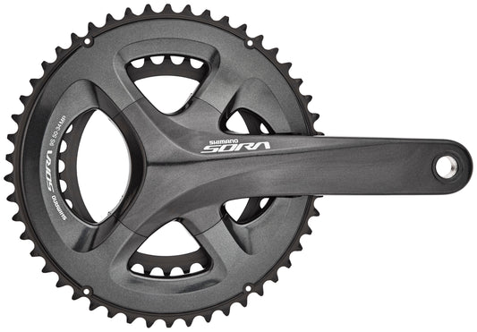 Shimano Sora FC-R3000 Kurbelgarnitur 2x9-fach 50-34 Zähne schwarz/grau