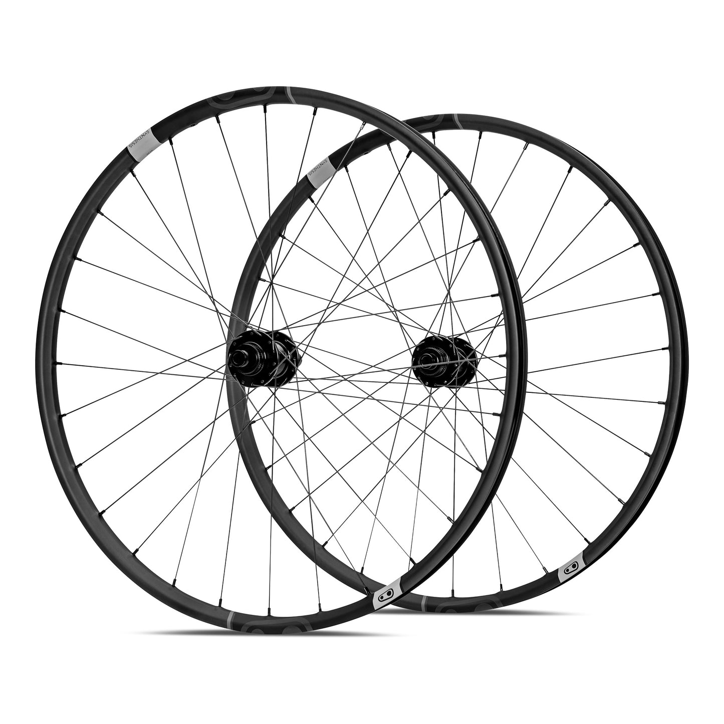 Crankbrothers Synthesis Carbon Gravel Tubeless Ready Laufrad VR, 700C, 100x12mm, black schwarz Synthesis