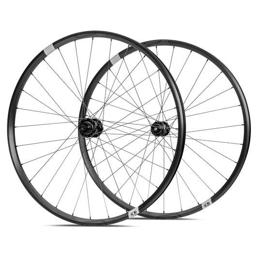 Crankbrothers Synthesis Aluminium Gravel Tubeless Ready Laufrad VR, 700C, 100x12mm, black schwarz Synthesis