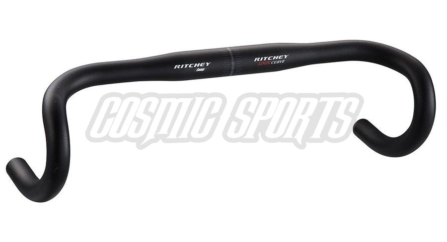 Ritchey Comp Curve Drop Lenker, 31.8mm, 40cmx128x73mm, 0°/0°, bb black SALE  schwarz Model: Comp