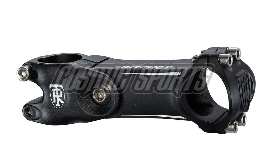 Ritchey Adjustable 4Axis winkelverstellbarer Vorbau, 31.8mm, 90mm, +55/-55¡, bb black schwarz 90mm 4Axis