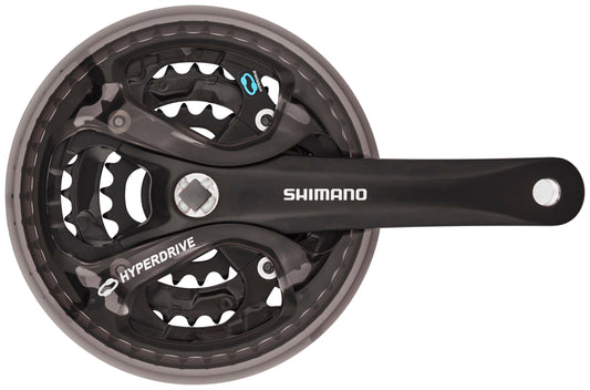 Shimano Acera FC-M361 Kurbel 42/32/22 mit Kettenschutzring schwarz