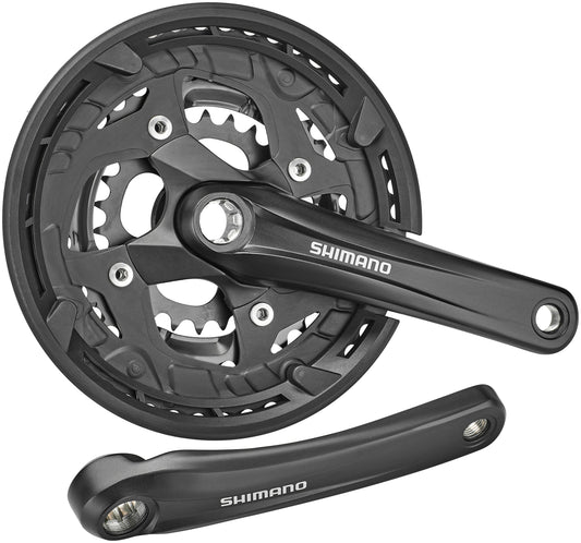 Shimano Alivio FC-T4010 Kurbelgarnitur Octalink 9-fach schwarz