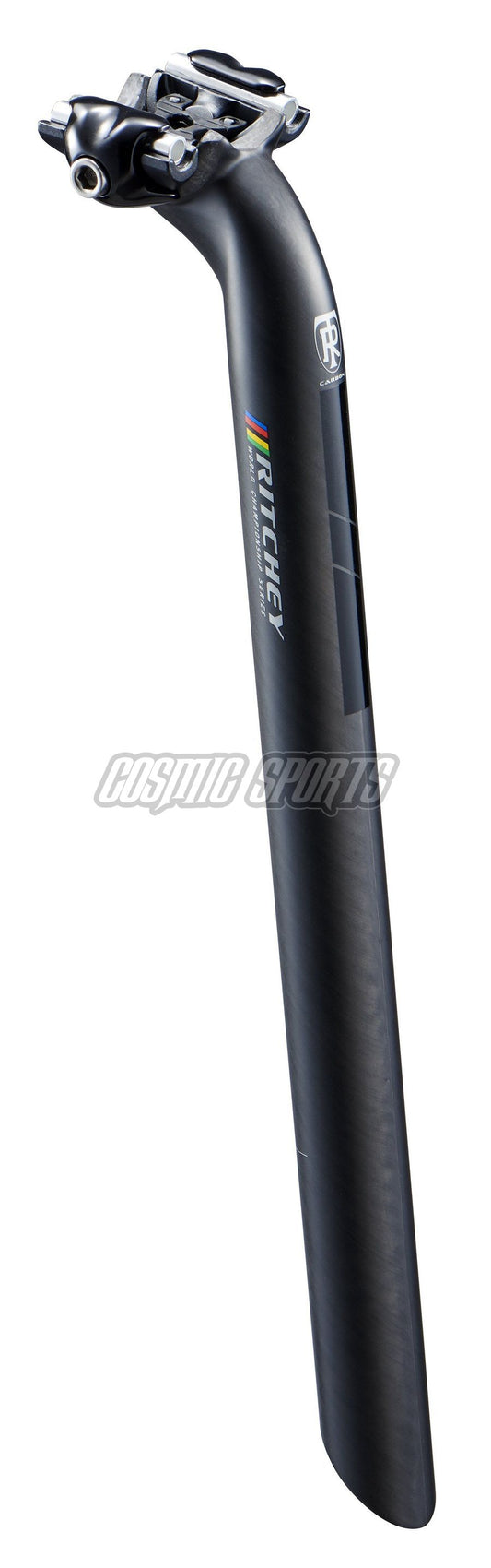 Ritchey WCS 1-bolt Stütze, 27.2mm, 350mm, 20mm, 7x7mm Streben, blatte schwarz  WCS