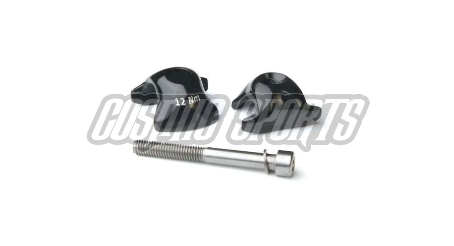 Ritchey WCS 1-bolt Ersatzklemme, 7x9.6mm Streben, Aluminium Stütze schwarz  WCS