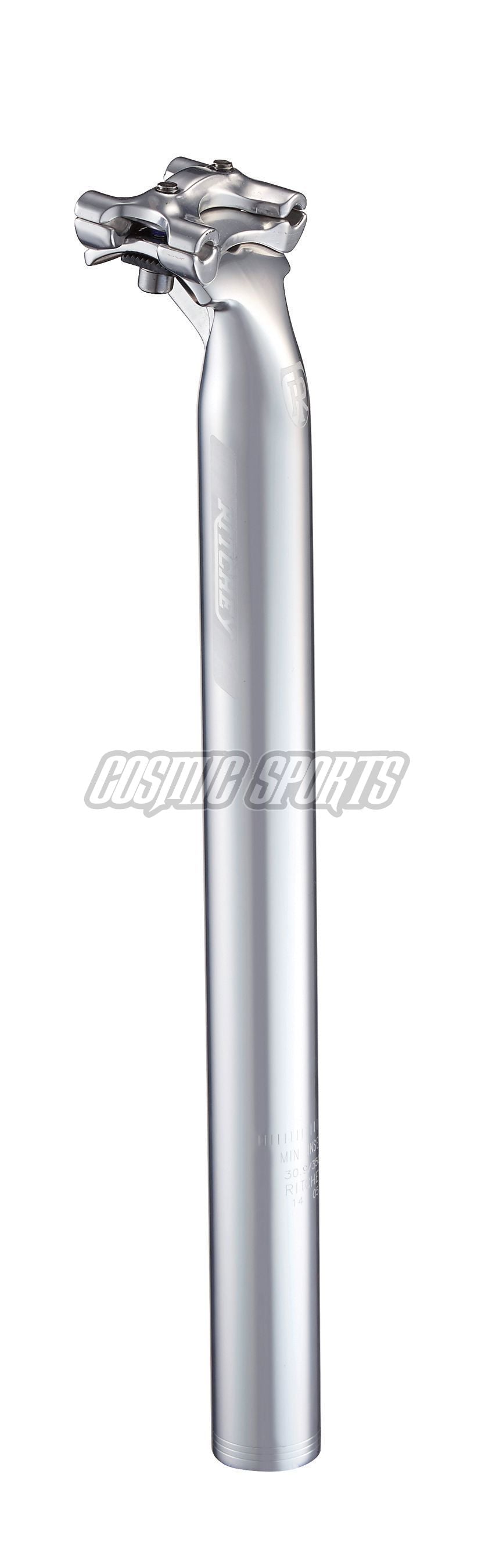 Ritchey Classic 2-bolt Stütze, 27.2mm, 350mm, 25mm, 7x7mm Streben, hp silver silber 45349 Classic