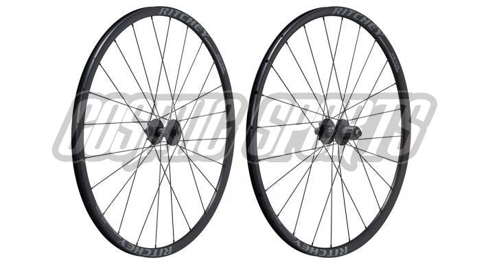 Ritchey Comp Zeta Disc Clincher Tubeless Ready Laufradsatz, 700C, 100x12mm/142x12mm, SRAM XDR, black schwarz Comp, Zeta