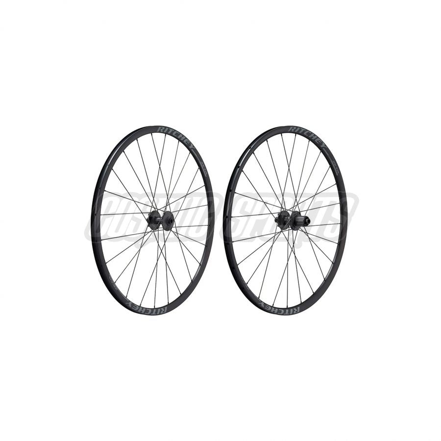 Ritchey Comp Zeta GX Clincher Tubeless Ready Laufradsatz, 700C, 100x12mm/142x12mm, Shimano/SRAM 9/10 schwarz Comp, GX, Zeta