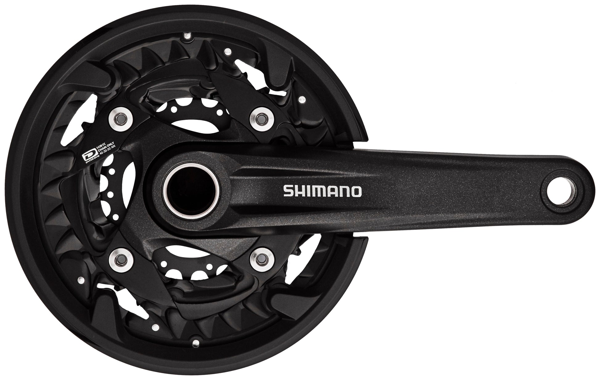 Shimano MTB FC-MT500 Kurbelgarnitur 3x10-fach 40-30-22 Zähne schwarz