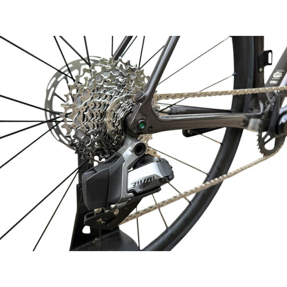 TXBIKES Custom Felt FR Advanced Carbon Rennrad 54cm 28“ | SRAM Rival AXS | Mavic Ksyrium S | Obsidian Braun