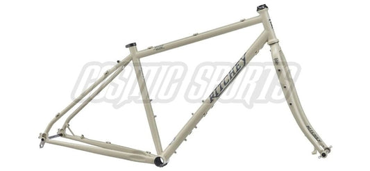 Ritchey Ascent Disc Touring Rahmenkit, 27.5"/29", L, desert dust beige, grau RH: L Ascent