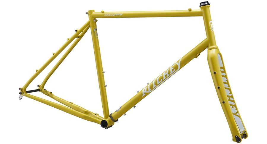 Ritchey Outback Break Away Rahmenkit, 650B/700C, XS, swell foam gelb RH:  Outback