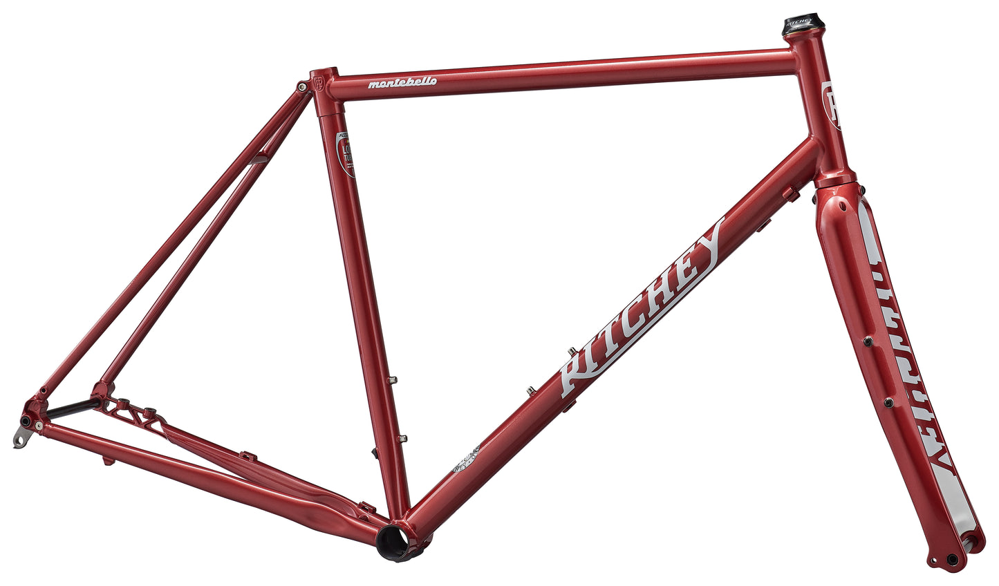 Ritchey Montebello Rahmenkit, 700C, XS, hot sauce red rot RH:  Montebello