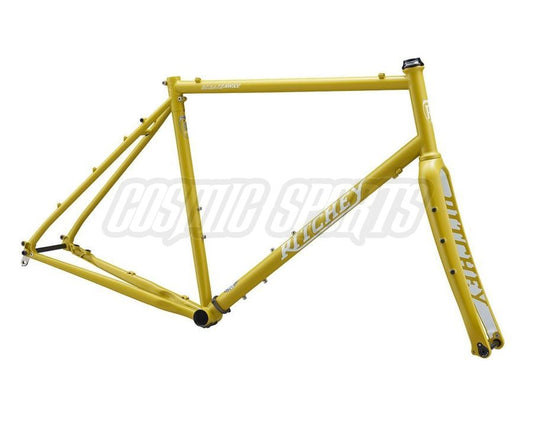 Ritchey Outback Break Away Rahmenkit, 650B/700C, M, queso/crema gelb RH: M Break Away, Outback