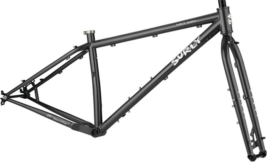 Surly Karate Monkey MTB Rahmenkit, 27.5+/29", S, hi-viz black  schwarz RH: S Karate Monkey