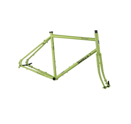 Surly Disc Trucker Reiserad Rahmenkit, 26", 42cm, pea lime soup grün RH: 42cm Disc Trucker