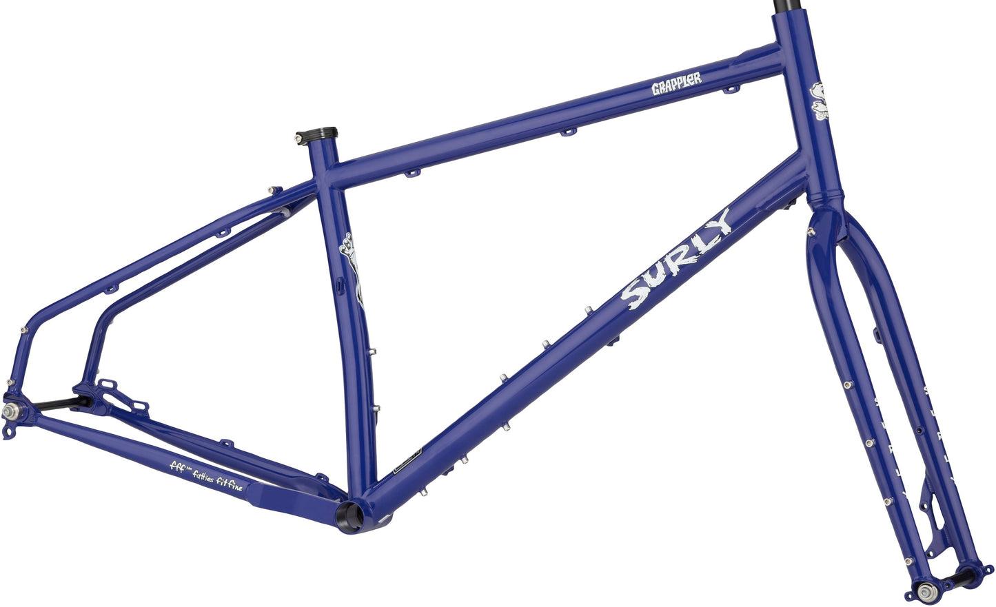 Surly Grappler MTB Rahmenkit, 27.5", S, subterranean homesick blue blau RH: S Grappler