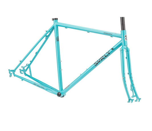 Surly Straggler Cyclocross Rahmenkit, 650B, 38cm, chlorine dream blau, türkis RH: 38cm Straggler