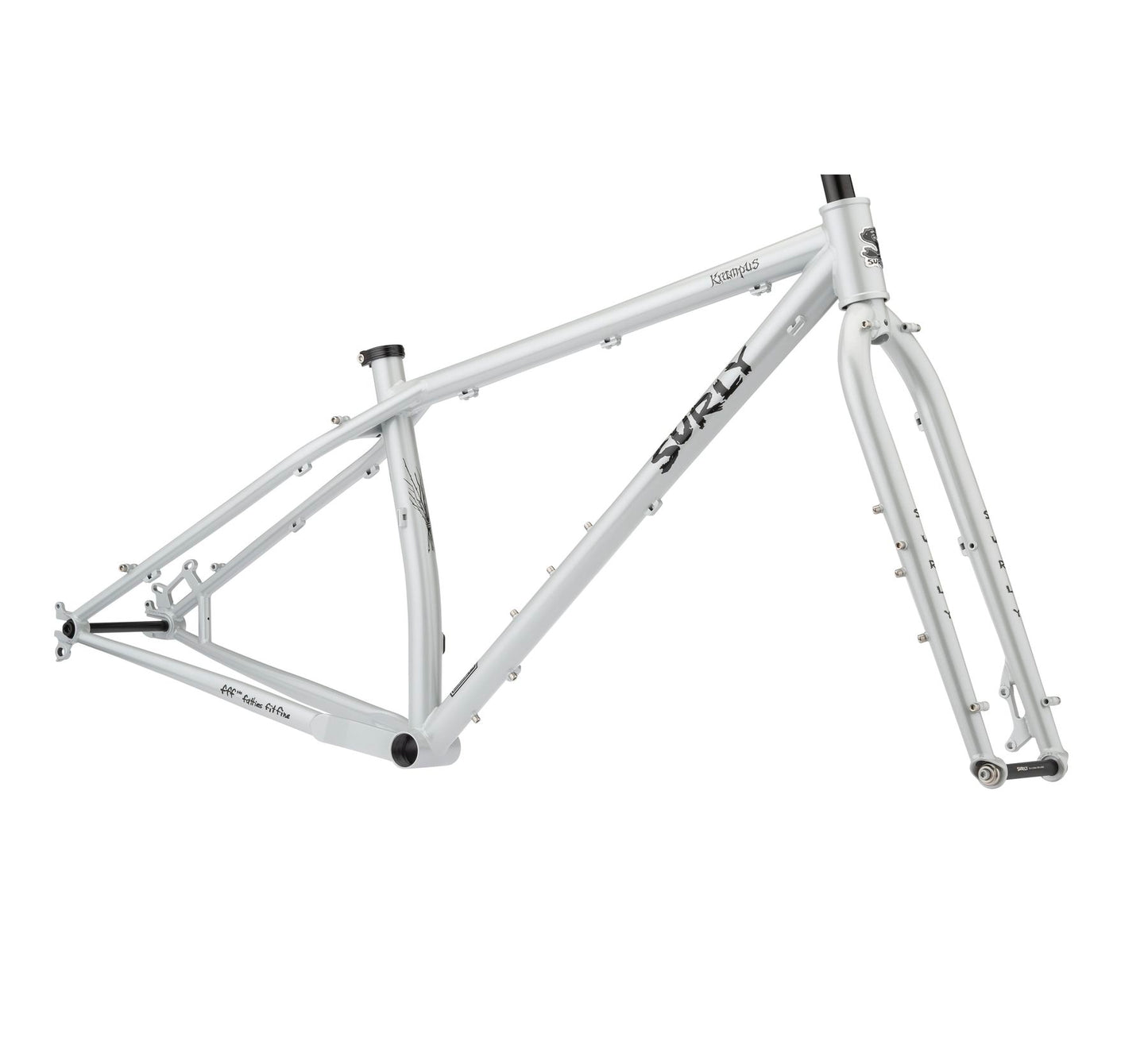 Surly Krampus MTB Rahmenkit, 29+, S, first loser silver silber RH: S Krampus