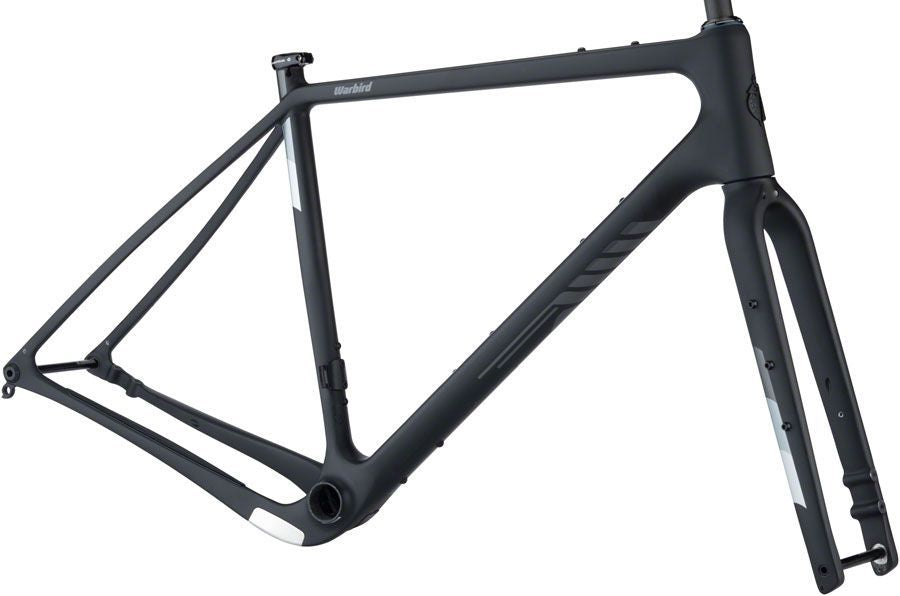 Salsa Warbird Carbon Gravel Rahmenkit, 650B/700C, 56cm, black schwarz RH: 56cm Warbird