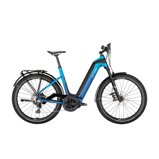 VICTORIA Elektro-SUV FYBRON 6 Carbon Elektro Fahrrad 27,5" Bosch Smart System Tiefeinstieg