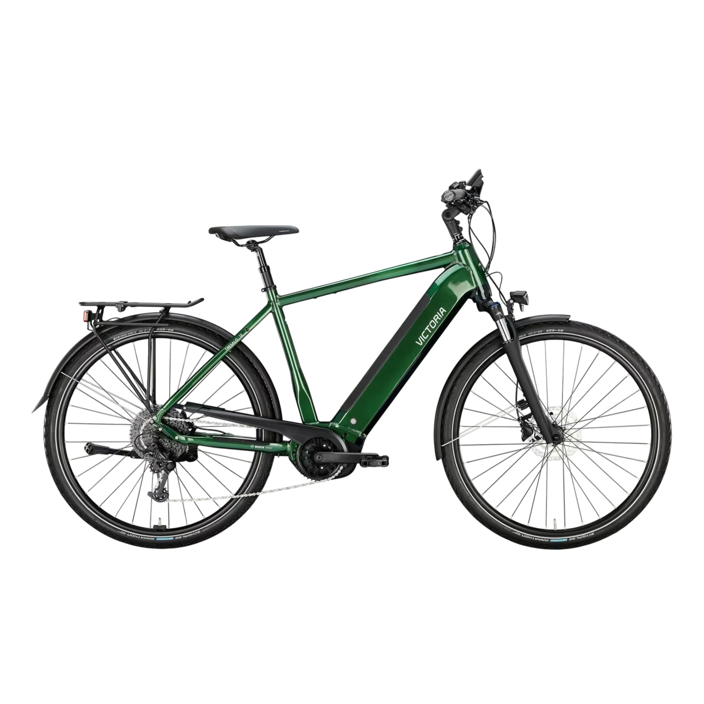 VICTORIA Elektro Trekking Fahrrad TRESALO 12 28" Bosch Performance Line Smartes System 1x9 Shimano Cues