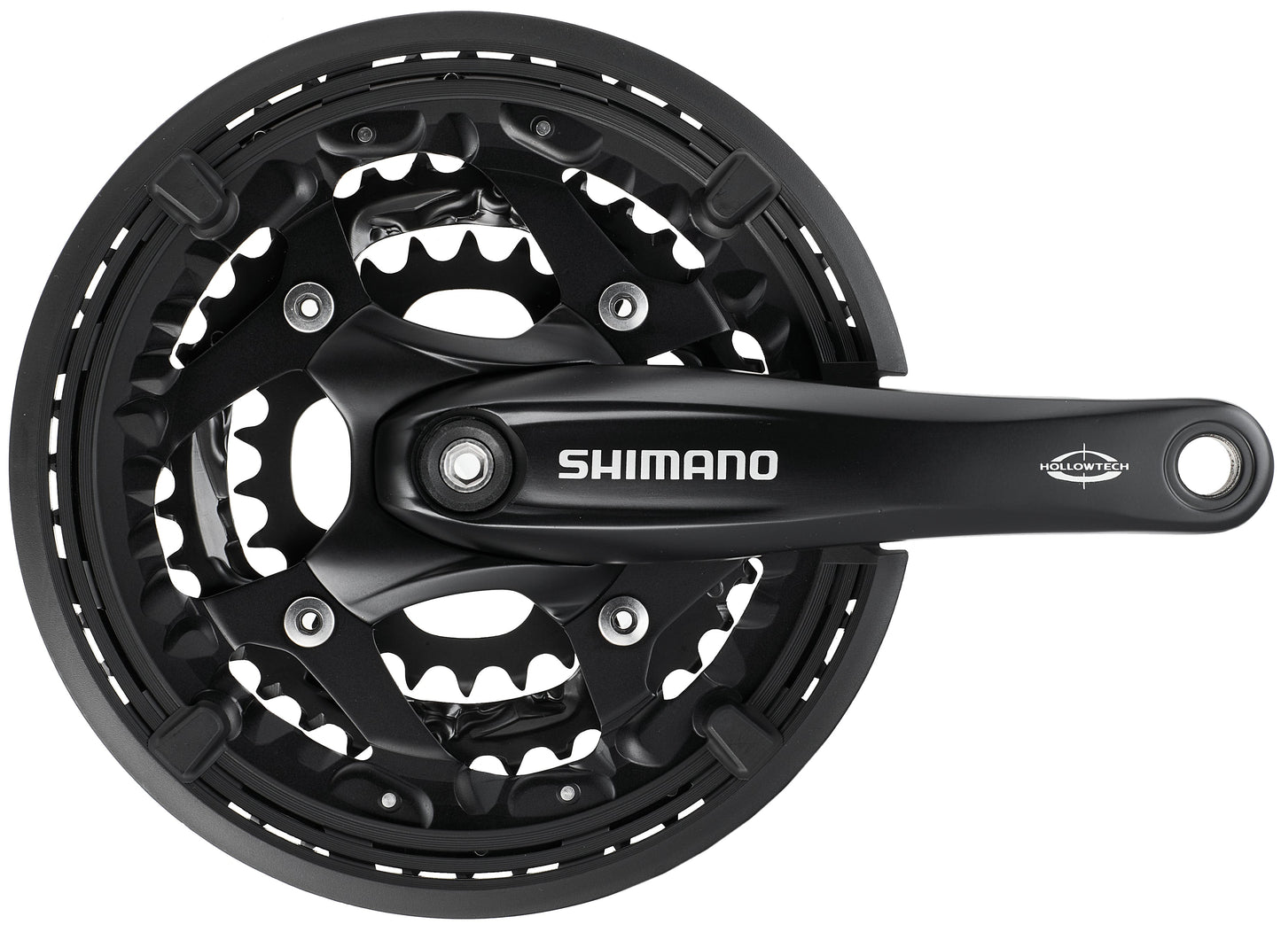 Shimano Trekking FC-T521 Octalink Kurbelgarnitur 3x10-fach 48-36-26 Zähne schwarz