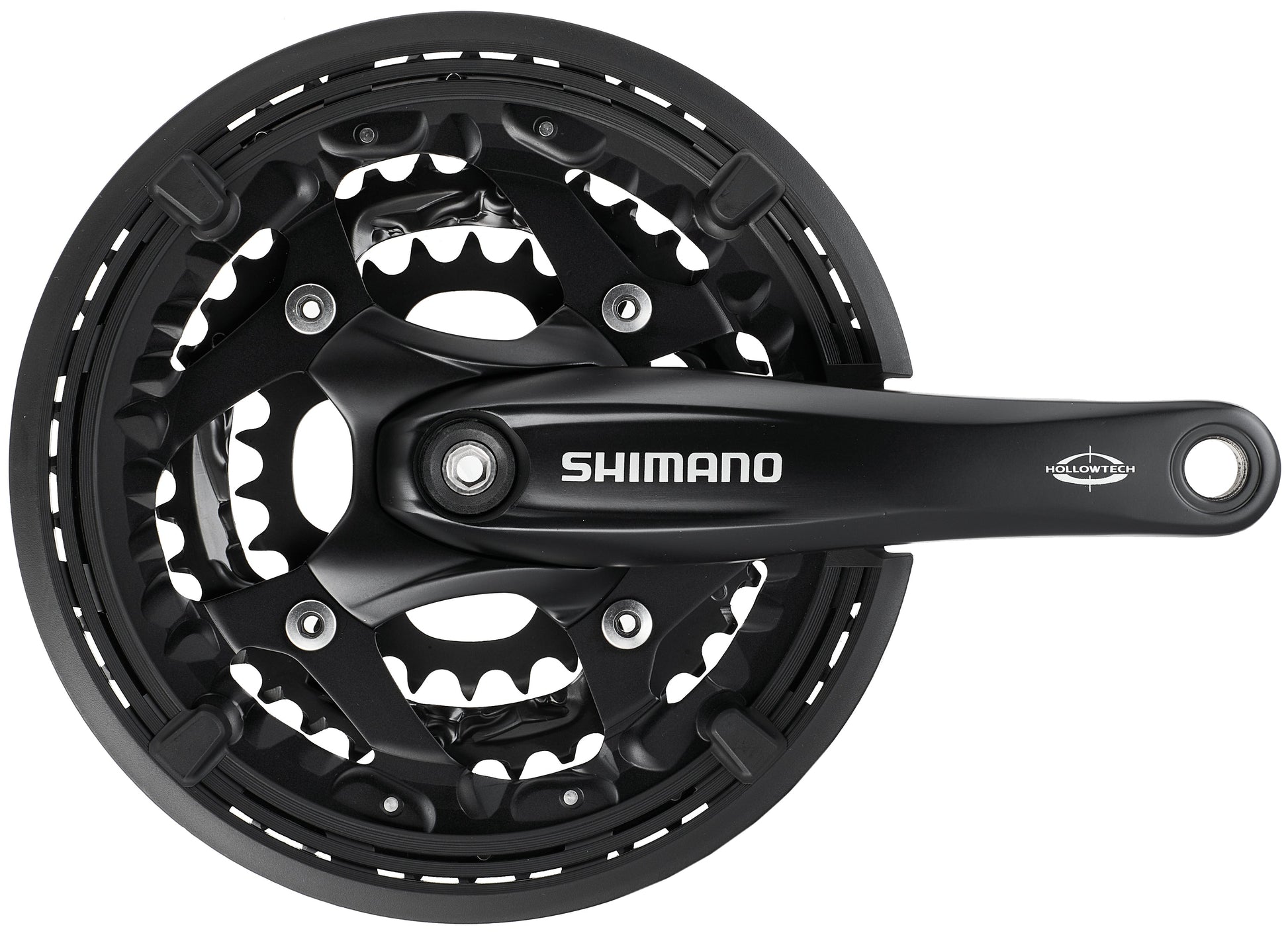 Shimano Trekking FC-T521 Octalink Kurbelgarnitur 3x10-fach 48-36-26 Zähne schwarz