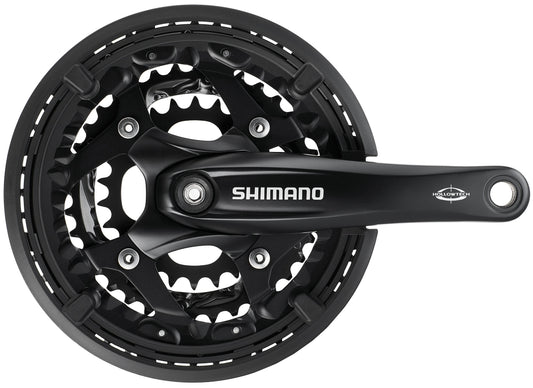 Shimano Trekking FC-T521 Octalink Kurbelgarnitur 3x10-fach 48-36-26 Zähne schwarz