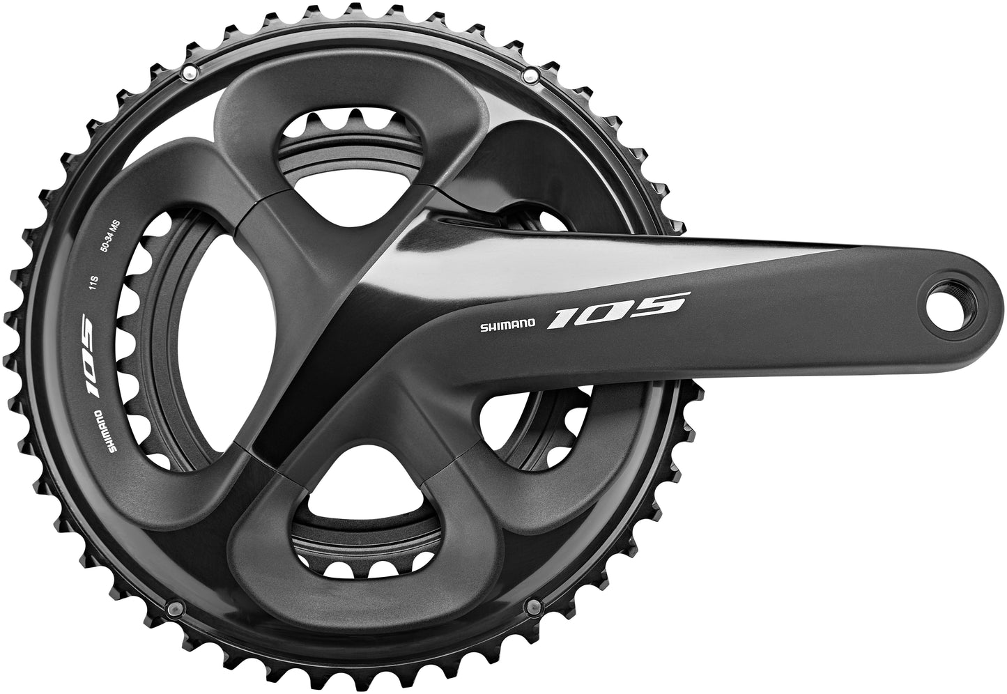 Shimano 105 FC-R7000 Kurbelgarnitur 2x11 50/34 schwarz