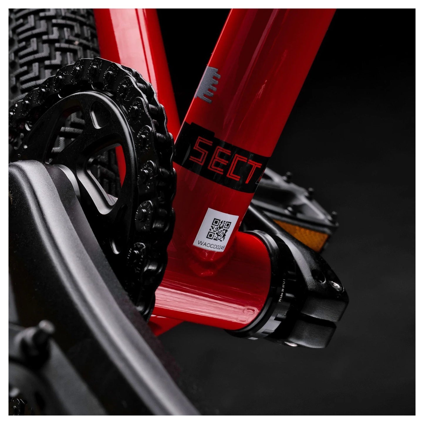 DMR Sect Pro Dirt Jump Komplettrad, code red