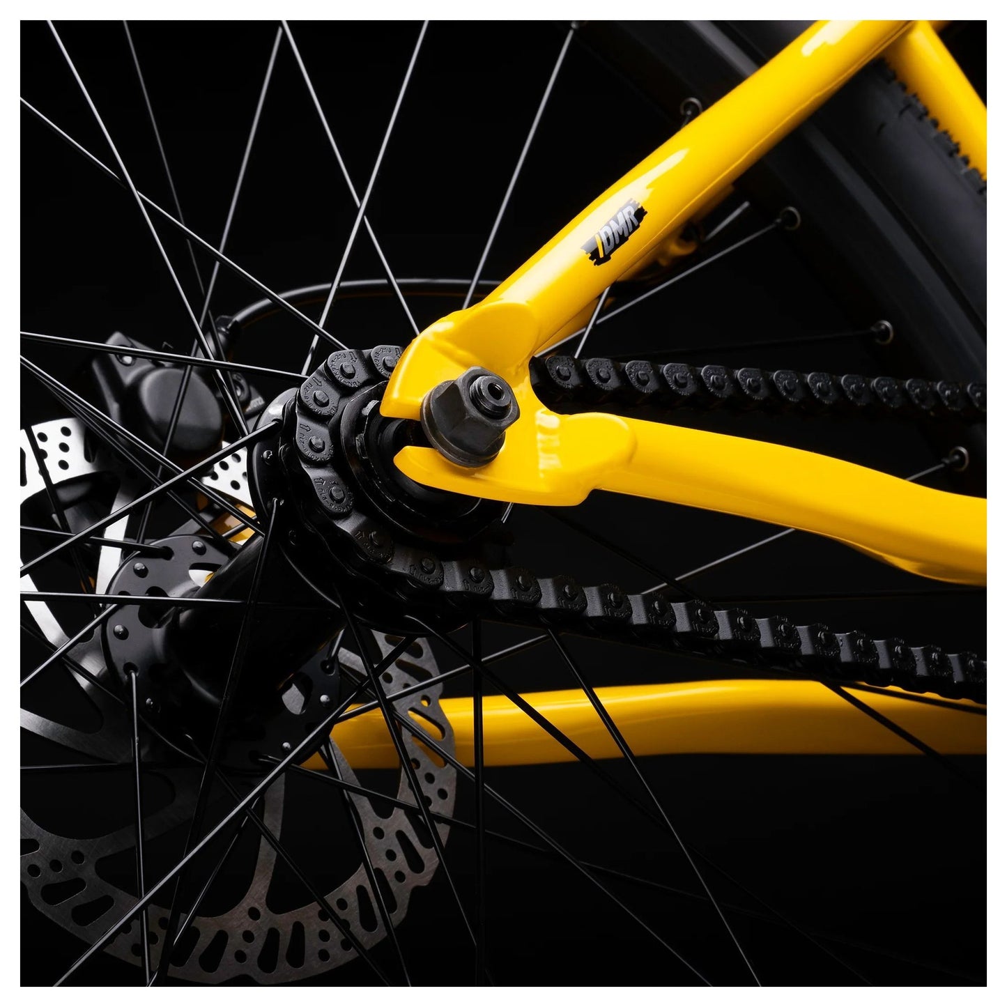 DMR Sect Pro Dirt Jump Komplettrad, dakar yellow