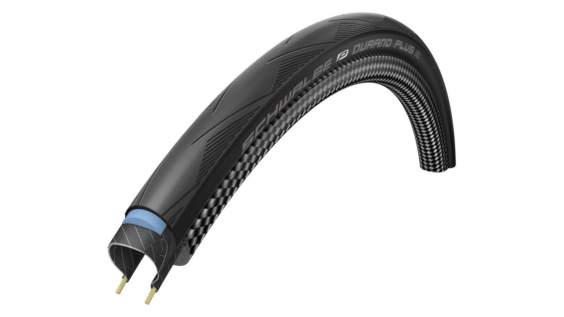 Schwalbe Durano Plus Performance Line 25-622 (700 x 25C), schwarz, faltbar, 390 g Reifen