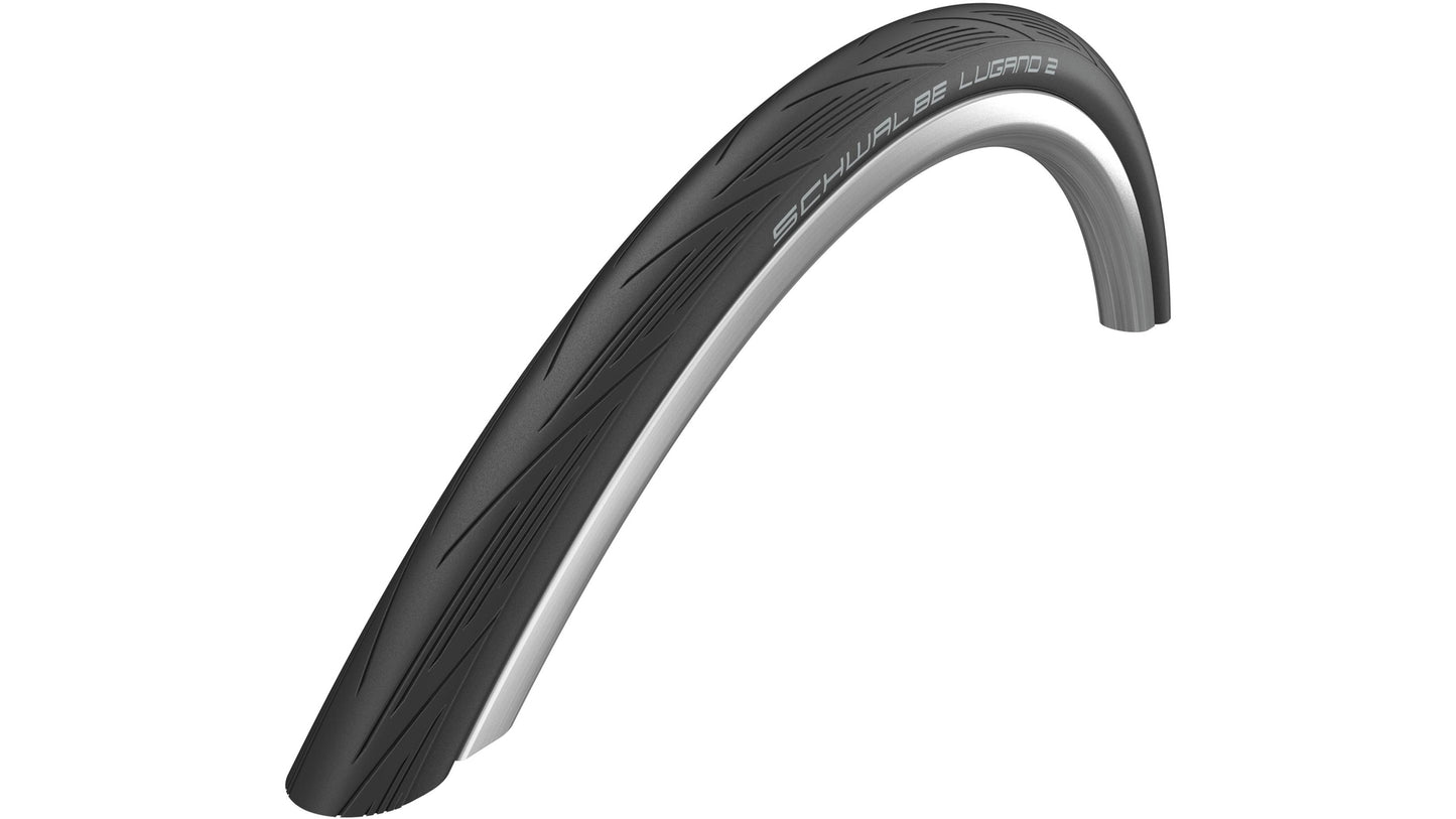 Schwalbe Lugano II Active Line 32-622 (700 x 32C), schwarz, Draht, 420 g Reifen