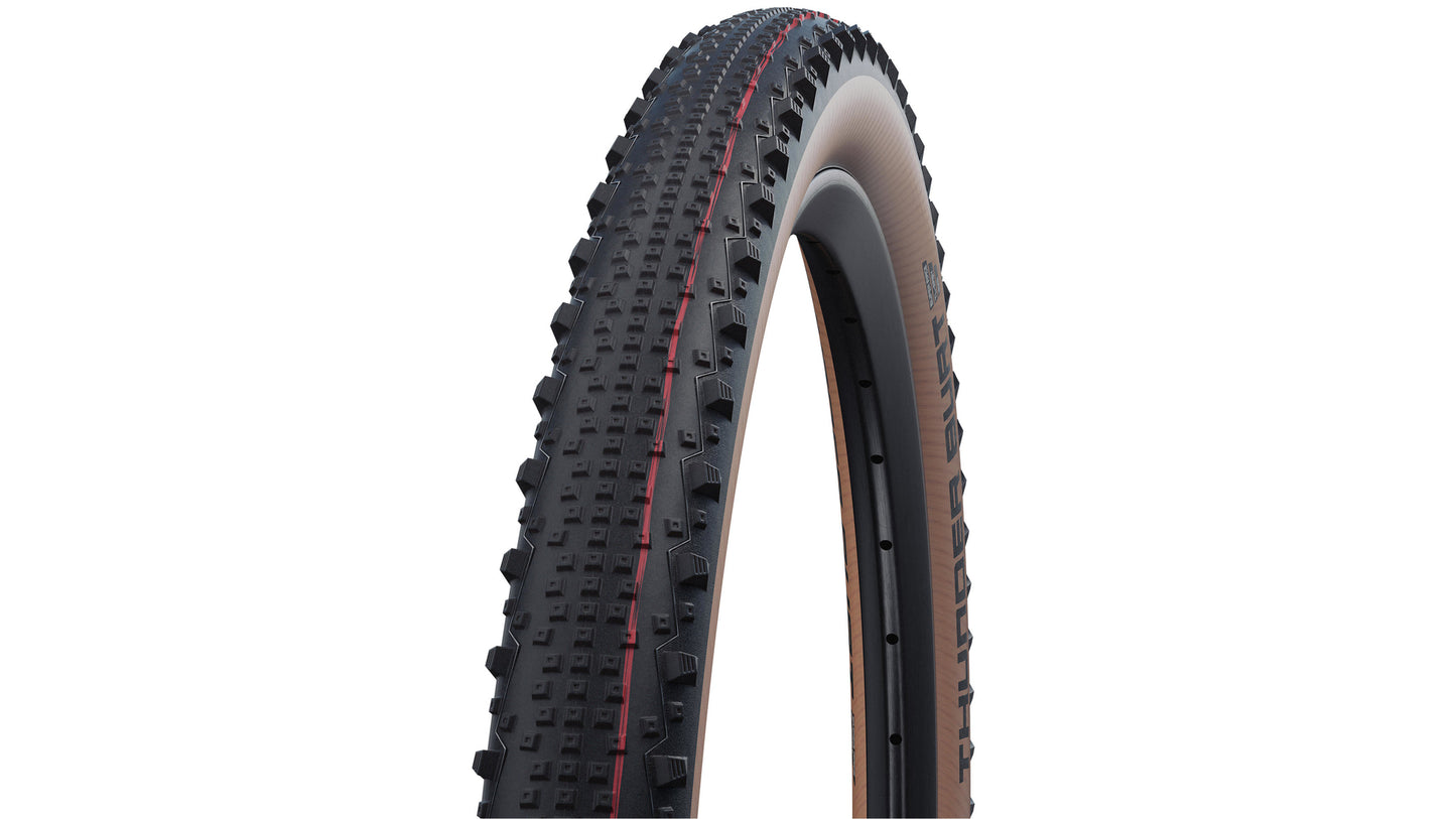 Schwalbe Thunder Burt Evolution Line 54-622 (29" x 2,10), schwarz / transparent, Super Race, 510 g