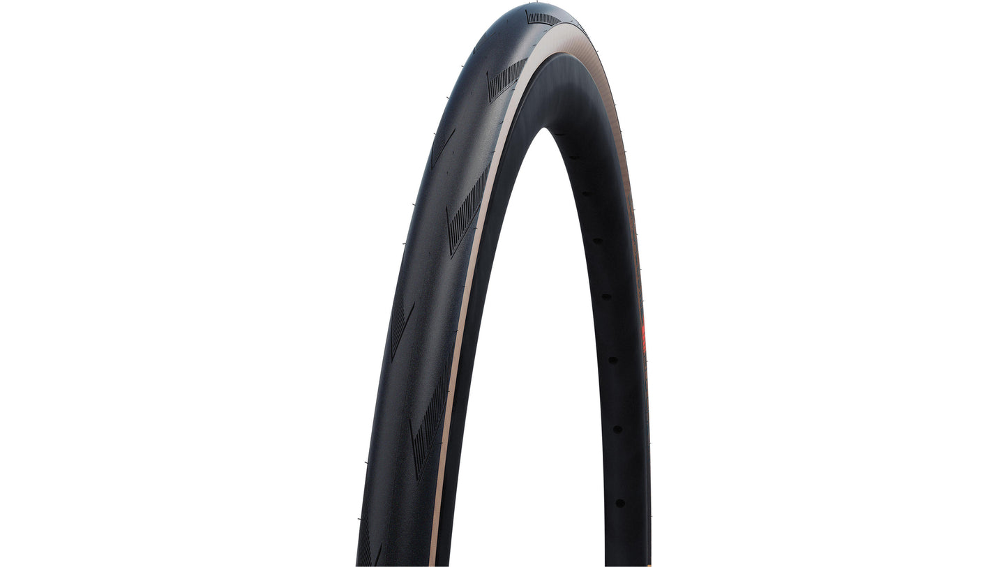 Schwalbe Pro One Evolution Line 28-622 (700 x 28C), schwarz / transparent, Tubeless Easy, 280 g Reifen