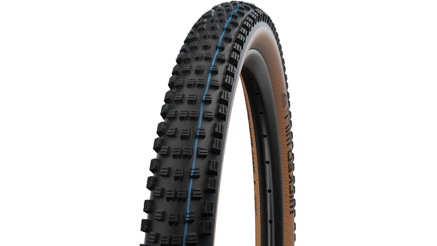 Schwalbe Wicked Will Evolution Line 62-584 (27,5" x 2,40), schwarz / transparent, Super Race, 790 g