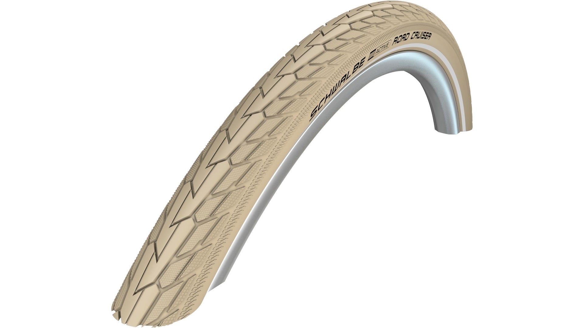 Schwalbe Road Cruiser Active Line 42-622 (28" x 1,60), creme / Reflex, 705 g Reifen