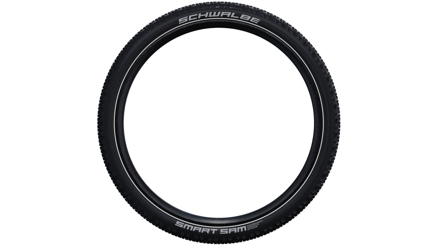 Schwalbe Smart Sam Performance Line 65-584 (27,5" x 2,60), schwarz / Reflex, DoubleDefense, RaceGuard, 990 g