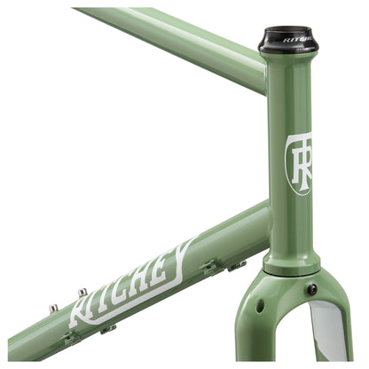 Ritchey Outback V4 Disc Gravel Rahmenkit, 650B/700C, Di2, winter sage/white