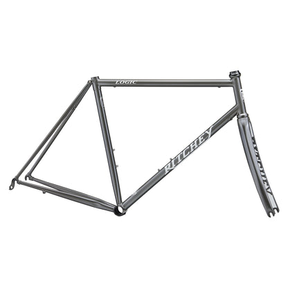 Ritchey Road Logic Rahmenkit, 700C, gun metal grey/white