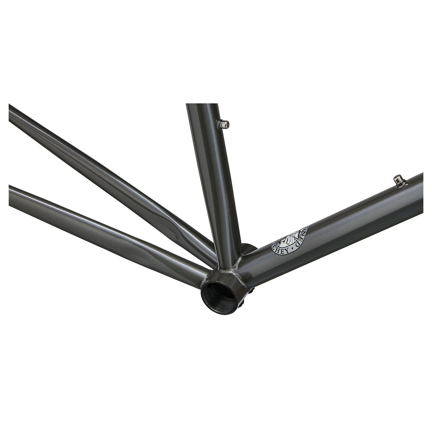Ritchey Road Logic Rahmenkit, 700C, gun metal grey/white