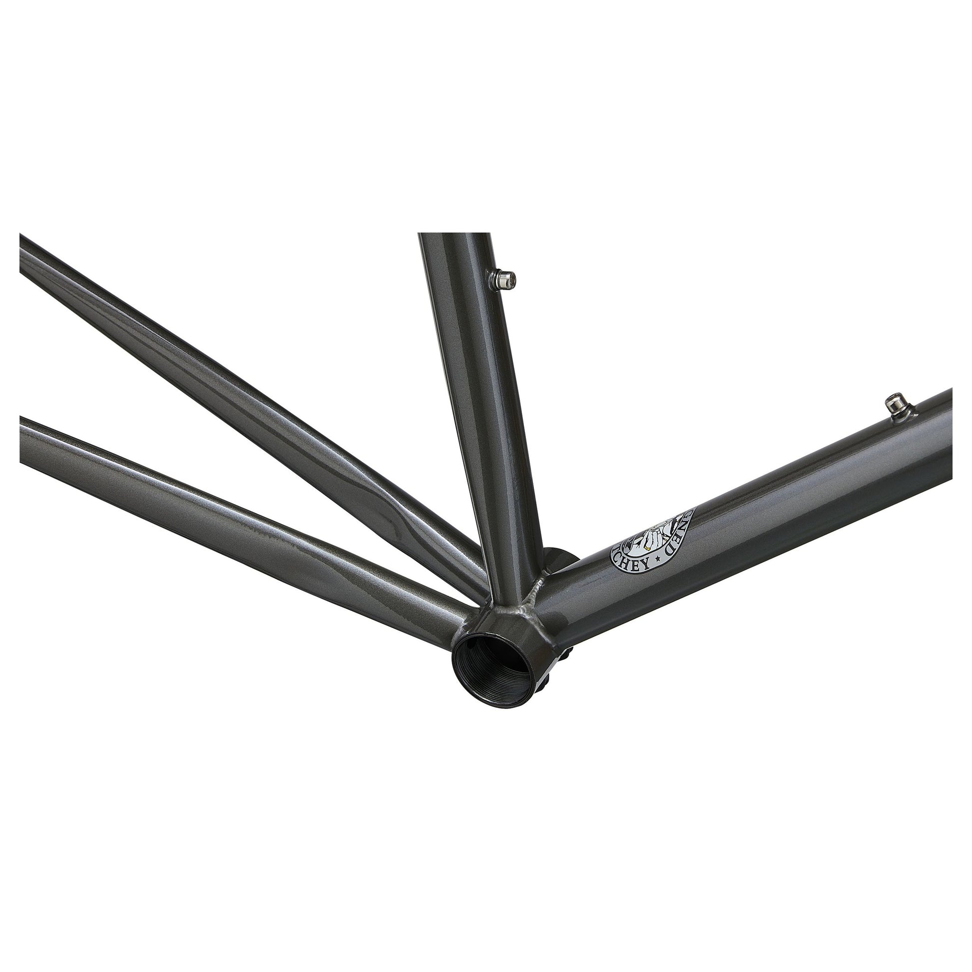 Ritchey Road Logic Rahmenkit, 700C, gun metal grey/white