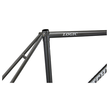 Ritchey Road Logic Rahmenkit, 700C, gun metal grey/white