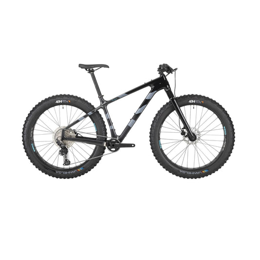 Salsa Beargrease Carbon Deore 11 Fatbike Komplettrad, 27.5", black fade