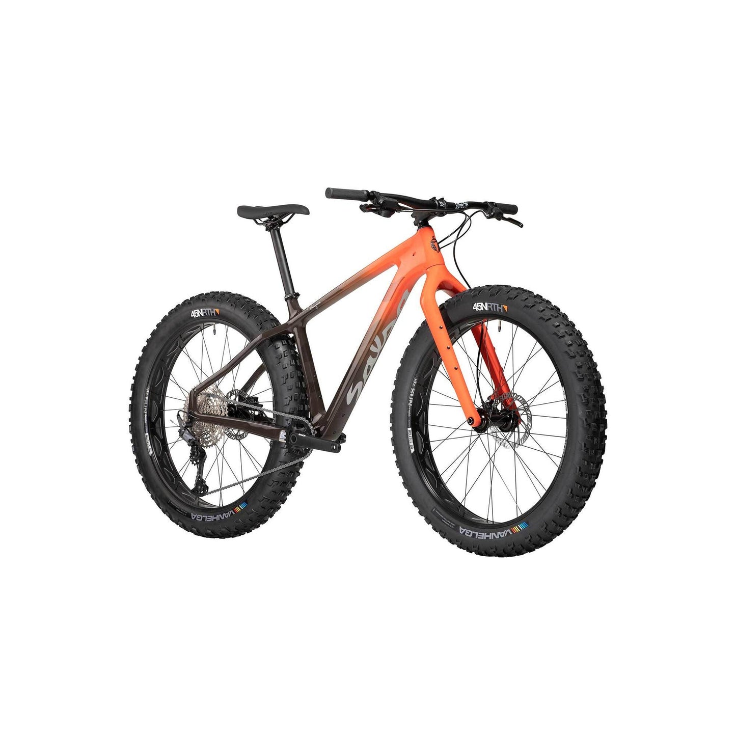 Salsa Beargrease Carbon Deore 11 Komplettrad, 27.5", red